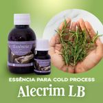 Essência Cold Processo a Frio Alecrim LB (Base Miristato de Isopropila) para Velas 90 g
