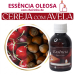Essência Concentrada Cereja e Avelã - Oleosa (Base Dietilfitalato) Para Velas - 100Gr