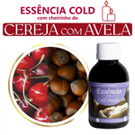Essência Cold Processo a Frio Cereja c/ Avelã NT (Base Miristato de Isopropila) para Velas 90 g