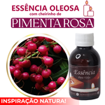 Essência Concentrada Pimenta Rosa IB (Inspiração Natura) - Oleosa (Base Dietilfitalato) Para Velas - 100Gr