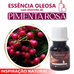 Essência Concentrada Pimenta Rosa IB (Inspiração Natura) - Oleosa (Base Dietilfitalato) Para Velas - 10Gr