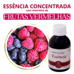 Essência Concentrada Frutas Vermelhas - 100Gr