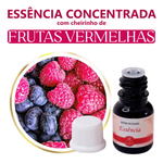 Essência Concentrada Frutas Vermelhas - 10Gr