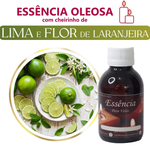 Essência Concentrada Lima e Flor de Laranjeira (Loccitane) - Oleosa (Base Dietilfitalato) Para Velas - 100Gr
