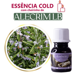 Essência Cold Processo a Frio Alecrim LB (Base Miristato de Isopropila) para Velas 10 g