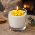 Forma de Silicone Margarida Com Furo Branco