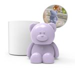 Forma de Silicone Urso 5cm Branco