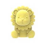 Molde de Silicone Leão Sentado 3D