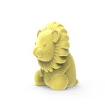 Molde de Silicone Leão Sentado 3D