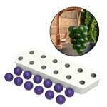 Molde de Silicone 12 Uva Molde Profissional de Frutas Realistas