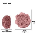 Forma de Silicone Provence Mini Buquê de Rosas