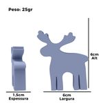 Molde de Silicone Rena Natalina