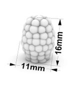 Molde de Silicone 8 Mini Amoras Realistas