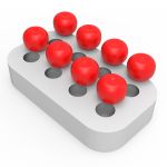 Molde de Silicone 8 Cerejas para um Acabamento Gourmet Impecável
