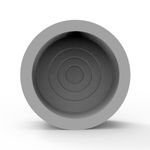Molde de Silicone Redonda Olho Grego para Artesanato Esotérico Impecável