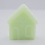Molde de Silicone Casinha com Textura de Tijolinhos