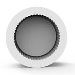 Molde de Silicone Vaso Canelado
