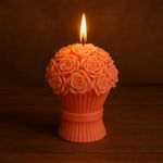 Forma de Silicone Buque de Flores 3D