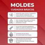 Molde de Silicone Mini Bola Enfeite De Natal 5cm