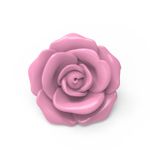 Molde de Silicone Flor Rosa Aberta
