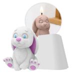 Forma de Silicone Mini Coelhinho de Páscoa Coelho 3D