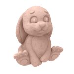 Forma de Silicone Mini Coelhinho de Páscoa Coelho 3D