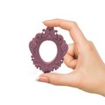 Molde de Silicone Mini Moldura Arabesco Vintage