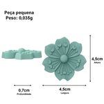 Forma de Silicone Flor Sakura Zen Japonesa em 2 Tamanhos