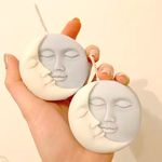 Forma de Silicone Lua e Sol Celestial
