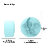 Forma de Silicone Lua e Sol Celestial