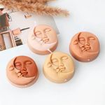 Forma de Silicone Lua e Sol Celestial