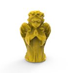 Molde de Silicone Anjinho Orando 3D para Lembrancinhas e Decorações