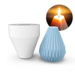 Molde de Silicone Pêra Geometrica 3D Velas de Luxo
