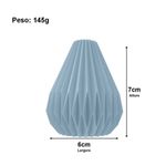 Molde de Silicone Pêra Geometrica 3D Velas de Luxo