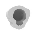 Forma de Silicone Cachorro Escondido 3D