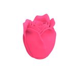 Forma de Silicone Botão Rosa Gratidão Flor Realista