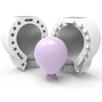 Molde de Silicone Branco Mini Balão de Ar