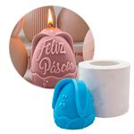 Forma de Silicone Ovo de Páscoa 3D