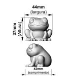Molde de Silicone Sapo Inteiro 3D