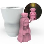 Molde de Silicone Nossa Senhora Orando 6cm 3D