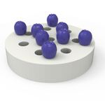 Molde de Silicone Simulação de Fruta Pequenos Mirtilos
