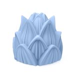 Forma de Silicone Flor de Lotus 3D Fechada Branco
