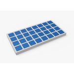 Molde de Silicone 32 Mini Quadrados Quadradinhos