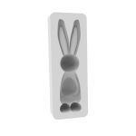 Molde de Silicone Coelho 3D com Ovo Pascoa