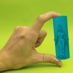 Forma de Silicone Mini Iemanjá 3D para Velas e Lembranças Religiosas