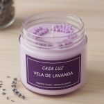 Molde de Silicone de Lavanda Ideal para Velas Aromáticas, Sabonetes e Artesanato
