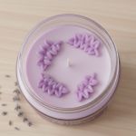 Molde de Silicone de Lavanda Ideal para Velas Aromáticas, Sabonetes e Artesanato