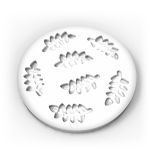 Molde de Silicone de Lavanda Ideal para Velas Aromáticas, Sabonetes e Artesanato
