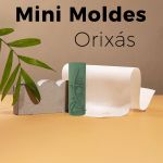 Forma de Silicone Mini Oxóssi 3D para Velas e Lembranças Religiosas