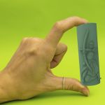 Forma de Silicone Mini Oxóssi 3D para Velas e Lembranças Religiosas